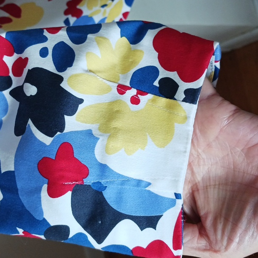 Patchington Jacket Outerwear Floral Collared Long… - image 6